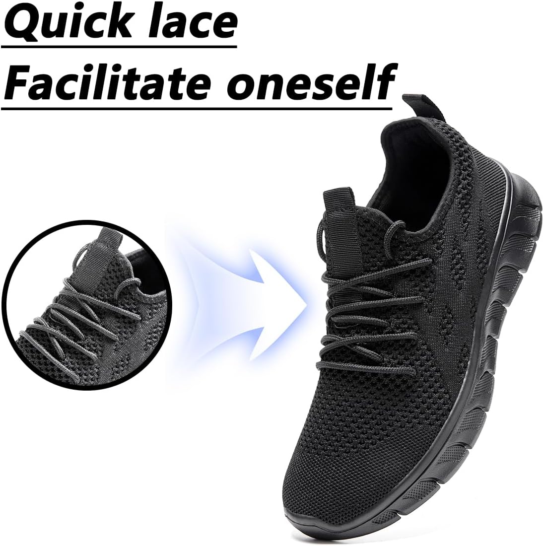 DLWKIPV Men's Shoes Running Road Walking Sneakers Sports Athletic Workout Gym Shoes Casual Comfortable Breathable Fashion