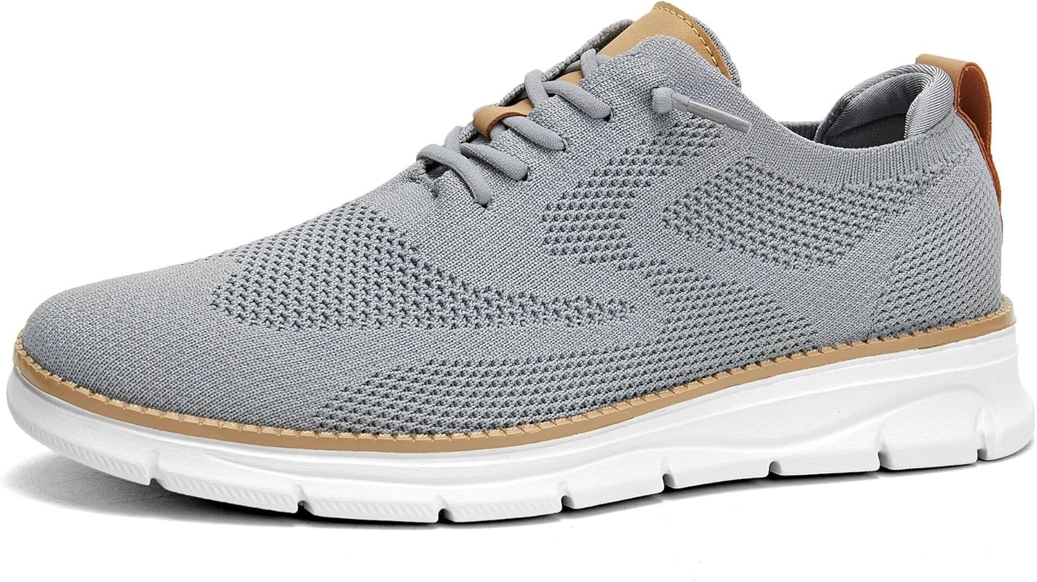 Mens Casual Dress Oxfords Shoes Fashion Mesh Business Walking Work Slip on Sneakers Comfortable Lightweight Soft Sole